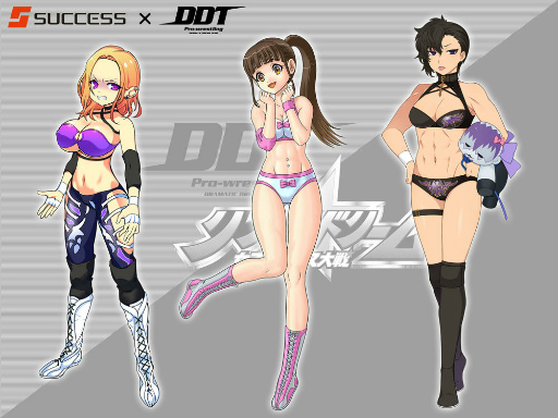 画像ギャラリー No.001のサムネイル画像 / 「リングドリーム」,DDT美少女化計画の第7弾レスラーを発表
