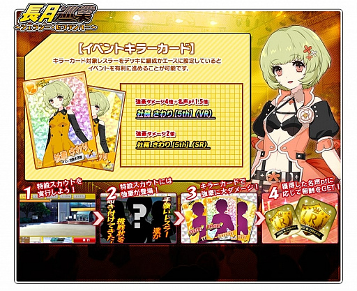 画像ギャラリー No.002のサムネイル画像 / 「リングドリーム 女子プロレス大戦」,宵待草「社務 さわり」が新デザインで登場