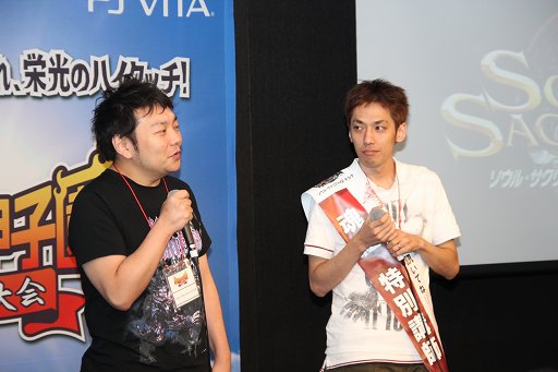 画像集#005のサムネイル/PS Vitaの「共闘ゲーム」No.1チームを決定する「共闘甲子園 全国大会」東京予選会が開催。クリエイターによる解説も行われた会場の模様をレポート