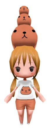 画像集#003のサムネイル/「Klee」,コラボ企画で「カピバラさん」をモチーフにした癒し系装備が多数登場