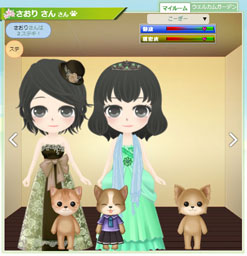 画像ギャラリー No.014のサムネイル画像 / ペット育成コミュニティ「peaco」のオープンβテストが本日スタート。動物のお世話や洋服の着せ替え,部屋のコーディネートなどを楽しもう