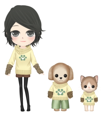 画像ギャラリー No.002のサムネイル画像 / 「peaco」,アイテム購入で動物保護団体への寄付が行えるチャリティキャンペーンを実施