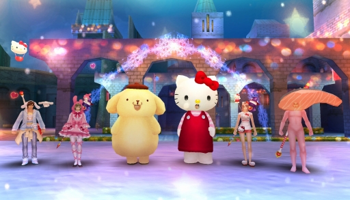 画像ギャラリー No.005のサムネイル画像 / 「オルクスオンライン」がサンリオキャラとコラボ。ハローキティやマイメロがゲーム内に登場