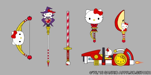 画像ギャラリー No.008のサムネイル画像 / 「オルクスオンライン」がサンリオキャラとコラボ。ハローキティやマイメロがゲーム内に登場