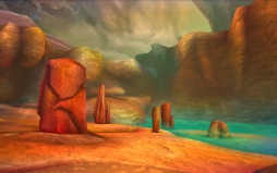 画像ギャラリー No.004のサムネイル画像 / 「オルクスオンライン」の大型アップデートでフィールド「神の山ワディ」やボス「魔剣士ヴァルヴァス」などが実装