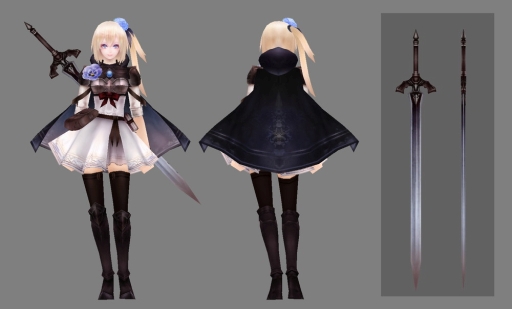 画像ギャラリー No.002のサムネイル画像 / 「オルクスオンライン」の大型アップデート実施。新ヒロイン「アルタ」が登場する新章開幕