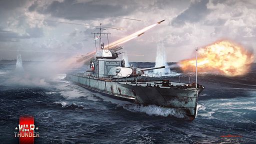 画像ギャラリー No.001のサムネイル画像 / 「War Thunder」,海戦クローズドβテストの開始が発表。プリオーダーパック購入で参加可能に