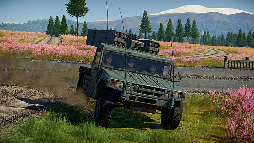 War Thunder にジェット戦闘機のf 104が実装 地上車両には陸上自衛隊高機動車の 93式近距離地対空誘導弾 装備型なども