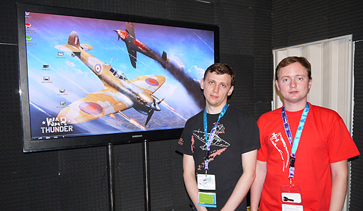 画像集#002のサムネイル/［gamescom］ロシア産F2Pゲーム「War Thunder」PS4版の実機デモプレイが披露。PC版とPS4版はクロスプラットフォームプレイが可能に