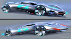 画像ギャラリー No.032のサムネイル画像 / 「グランツーリスモ6」，「ビジョン・グランツーリスモ」の独創的なコンセプトスケッチが多数公開。進化した「レッドブルX2014」の姿もお披露目