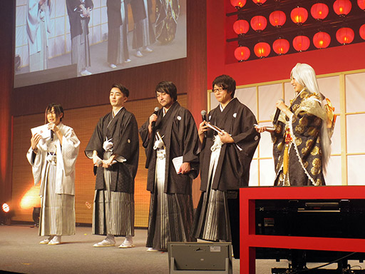 画像ギャラリー No.002のサムネイル画像 / 「戦国炎舞 -KIZNA-」と漫画「BASTARD!!」がコラボ。新情報が盛り沢山だったイベント「KIZNA祭2018 〜新春の祝宴〜」の模様をレポート