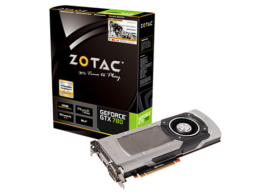 画像ギャラリー No.001のサムネイル画像 / ZOTAC製のGTX 780搭載カードがアスクから5月23日発売。価格は8万円台