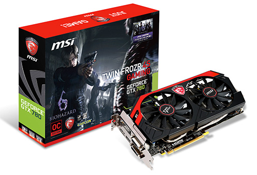 画像ギャラリー No.001のサムネイル画像 / TwinFrozr 4Sクーラー採用のMSI製GTX 780カード発表。価格は約9万円