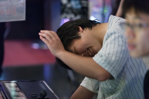 ������#015�Υ���ͥ���/ʿ���Ȥνо츢�򤫤������ץ쥤�䡼�⽸�뤷���֤��������2014��ͽ������GUILTY GEAR Xrd������ե��ȥ�ݡ��ȡʸް桦���ո��������ԡ�