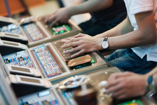 ������#023�Υ���ͥ���/ʿ���Ȥνо츢�򤫤������ץ쥤�䡼�⽸�뤷���֤��������2014��ͽ������GUILTY GEAR Xrd������ե��ȥ�ݡ��ȡʸް桦���ո��������ԡ�