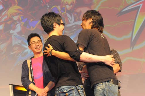 画像集#064のサムネイル/同キャラ戦,初出場初優勝,そして悲願のリベンジ達成。「P4U2」「GGXrd」「BBCP」で新たなドラマが紡がれた「あーくれぼ2014」フォトレポート