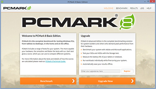 画像集#001のサムネイル/PC総合ベンチマーク「PCMark 8」の個人ユーザー用が公開に。4Gamerで無料版のミラー開始