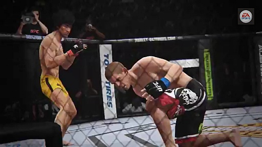 EA Sports UFC」に登場するブルース・リーの超機敏な動きが確認できる
