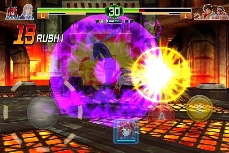 画像集 002 対戦格闘ゲーム ガンガン バトルrush がios向けに配信スタート
