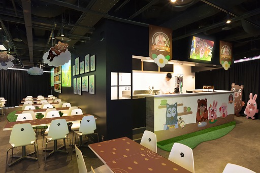 画像ギャラリー No.001のサムネイル画像 / 「LINE ポコパン」,3周年を記念して原宿にポコパンカフェが9月2日オープン