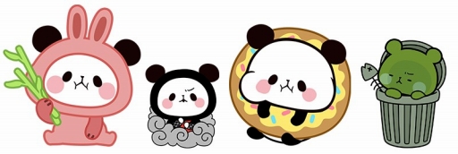 画像ギャラリー No.003のサムネイル画像 / 「LINE ポコパン」で「もちもちぱんだ」とのコラボキャンペーンがスタート