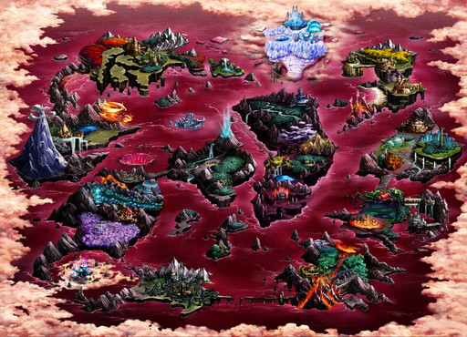 画像ギャラリー No.004のサムネイル画像 / 「ブレイブ フロンティア」に新マップ・レームが実装。第2部全体マップも公開