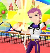 画像ギャラリー No.002のサムネイル画像 / 「スマッシュ☆テニス ラブショット!!」ベテランの新キャラクター「ジン」が登場