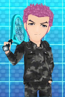 画像ギャラリー No.005のサムネイル画像 / 「スマッシュ☆テニス ラブショット!!」ベテランの新キャラクター「ジン」が登場