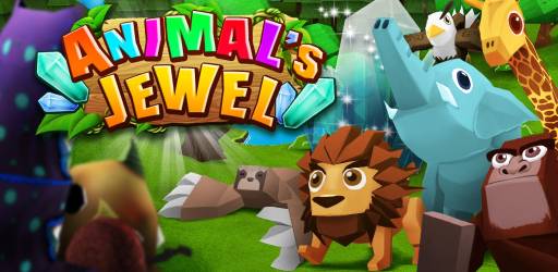 画像ギャラリー No.002のサムネイル画像 / Android向け「Animal's Jewel」が登場。全17種の動物達と共に世界を守ろう