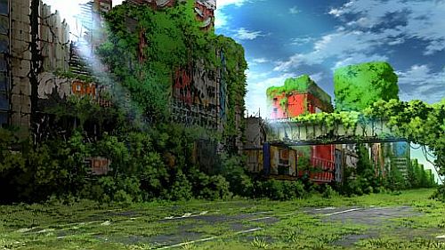 画像ギャラリー No.005のサムネイル画像 / 「エクステトラ」,異世界アメイジアと廃墟になった渋谷や秋葉原の画像が公開