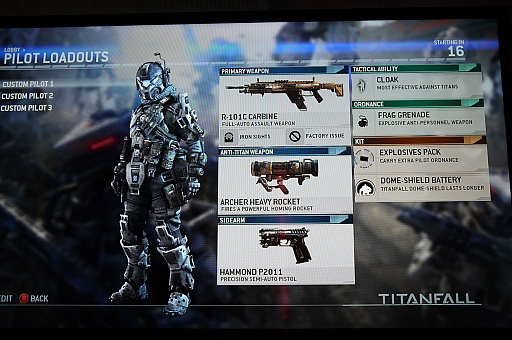 ꡼ No.015 | 󥼥륹ǹԤ줿TitanfallפΥץӥ塼٥Ȥݡȡ»ͽΦ¥ƥǤȤۤƱС򡤤äפץ쥤