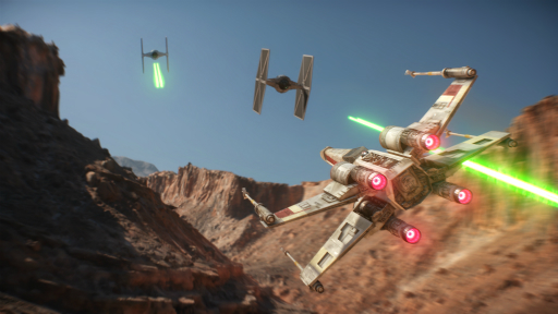gamescomϥX󥰤ΥѥåȤäStar Wars Battlefront Rogue One: X-wing VR Missionפλͷݡ