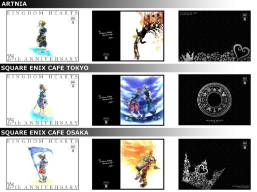 画像ギャラリー No.002のサムネイル画像 / 「KINGDOM HEARTS」15周年記念のキャンペーンがスクウェア・エニックスのカフェ3店舗で10月14日から開催