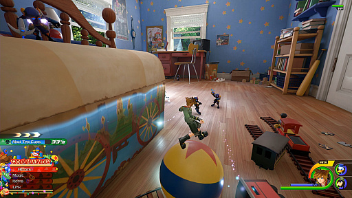 このシーン 映画で見た Kingdom Hearts Iii 試遊レポート シリーズ初登場となる トイ ストーリー の世界をウッディやバズと冒険
