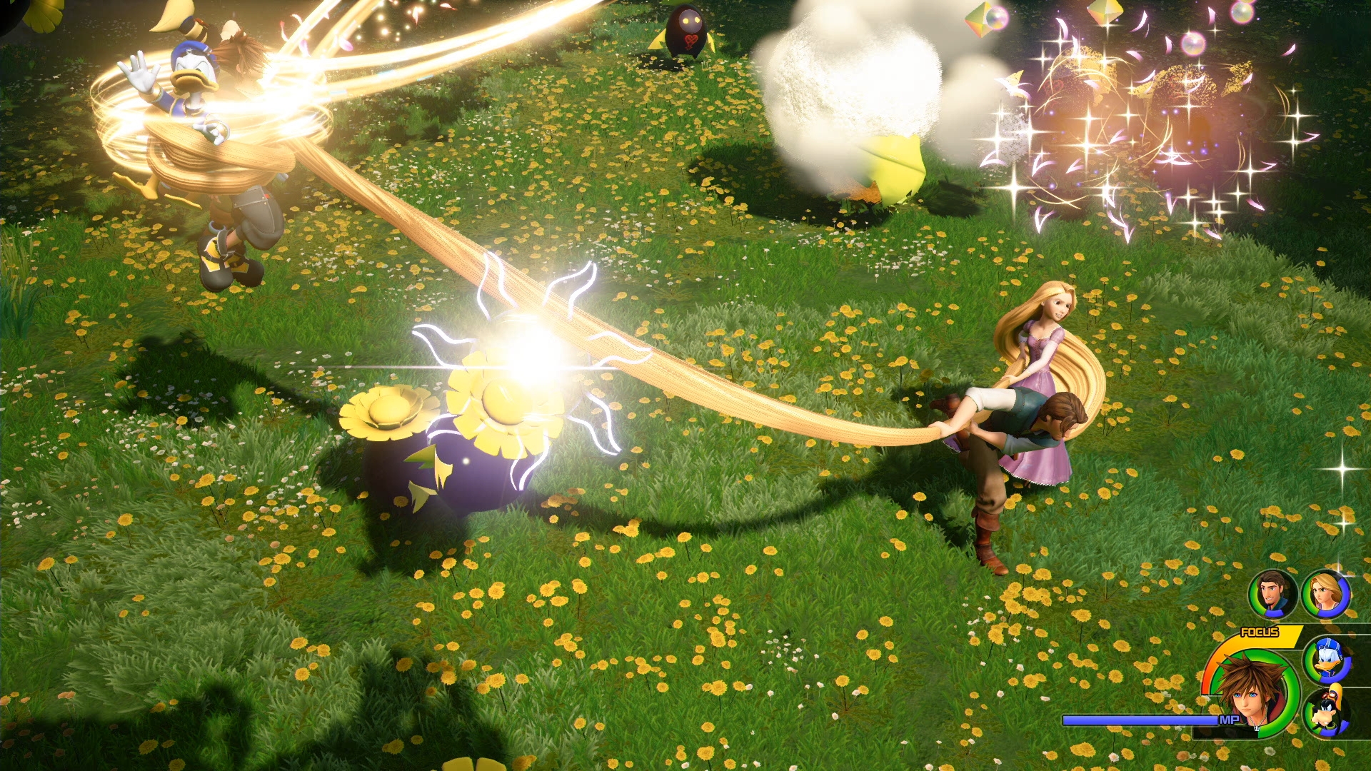 画像集 014 Kingdom Hearts Iii シリーズ初登場となる 塔の上のラプンツェル のワールド キングダム オブ コロナ が公開 最新トレイラーも