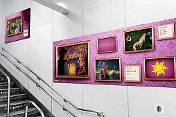 画像ギャラリー No.006のサムネイル画像 / 「KINGDOM HEARTS III」が交通広告に“STATION GALLERY”を掲出。2019年1月19日からはカウントダウン動画の公開も