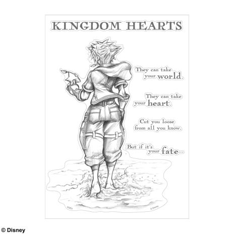 画像ギャラリー No.003のサムネイル画像 / 「KINGDOM HEARTS III」,ウォールステッカーの「カイリ(約束)」が6月に発売決定