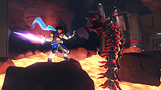 画像集#006のサムネイル/「ストライダー飛竜」,敵キャラや研究施設内のトラップに関する情報を公開。特製Tシャツプレゼント企画やPS4/Xbox 360向け体験版の情報も