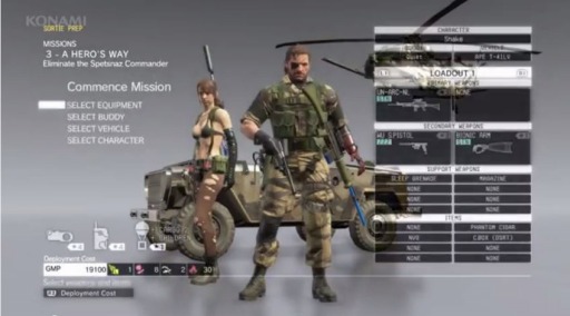 Metal Gear Solid V The Phantom Pain 大塚明夫さんの解説による実機プレイデモ 自由潜入篇 を公開