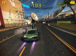 画像ギャラリー No.044のサムネイル画像 / 「アスファルト8:Airborne」プレイレポート。魅せるプレイが速さにつながる,豪快なレースゲームだ