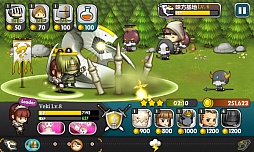 画像ギャラリー No.008のサムネイル画像 / 「ブレイブヒーロー」が配信開始。最強チームを作って敵の城を攻め落とそう