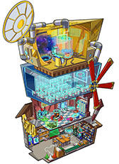 画像ギャラリー No.002のサムネイル画像 / 「ヒーローバンク」,拠点「ゴールドベース」の紹介ムービー第2弾が公開に