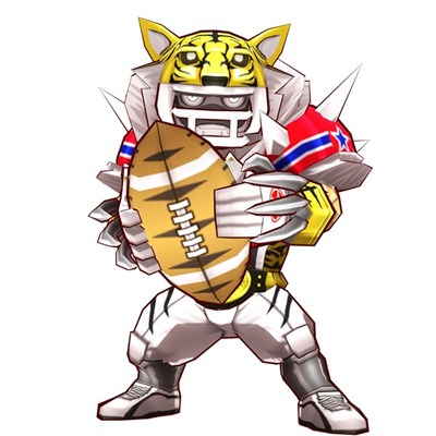 画像集#001のサムネイル/「ヒーローバンク」“アメフトタイガーMVP”が入手できるQRコードが公開に