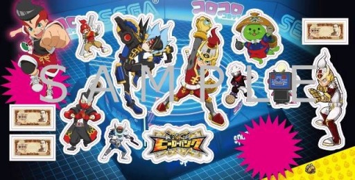 画像集#007のサムネイル/セガ,「ヒーローバンク」関連商品を「次世代ワールドホビーフェア」に出展