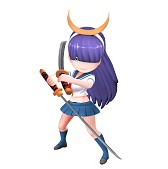 画像ギャラリー No.004のサムネイル画像 / 「HELLO HERO」,美少女剣士や幸福を呼ぶ猫など6人の新ヒーローが追加