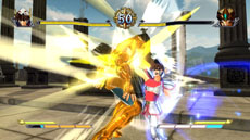 画像ギャラリー No.013のサムネイル画像 / 「聖闘士星矢 ブレイブ・ソルジャーズ」のバトルシステムが公開に。相手の攻撃を無効化する「光速ムーブ」など各種アクションを紹介