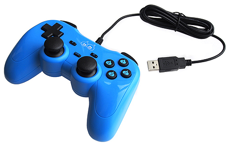 画像ギャラリー No.004のサムネイル画像 / PC用USBゲームパッド「ドラゴンクエストX ゲームコントローラ for PC」がPC版DQXと同時発売。「はぐれメタルの像・庭」が手に入るアイテムコード付属