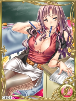 画像ギャラリー No.006のサムネイル画像 / 「秘書コレクション」,Mobageに登場。ボイス機能などの新要素が追加