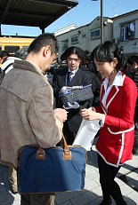 画像集#021のサムネイル/「A列車で行こう3D」の体験イベントが「都電おもいで広場」にて開催。路面電車の旧車両内で鉄道経営シムをプレイするという,一風変わった会場の模様をレポート