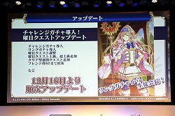 画像ギャラリー No.013のサムネイル画像 / 「チェインクロニクル」のテレビアニメ化や今後の展開が発表された「セガネットワークス ファン感謝祭 2014」のステージイベントをレポート